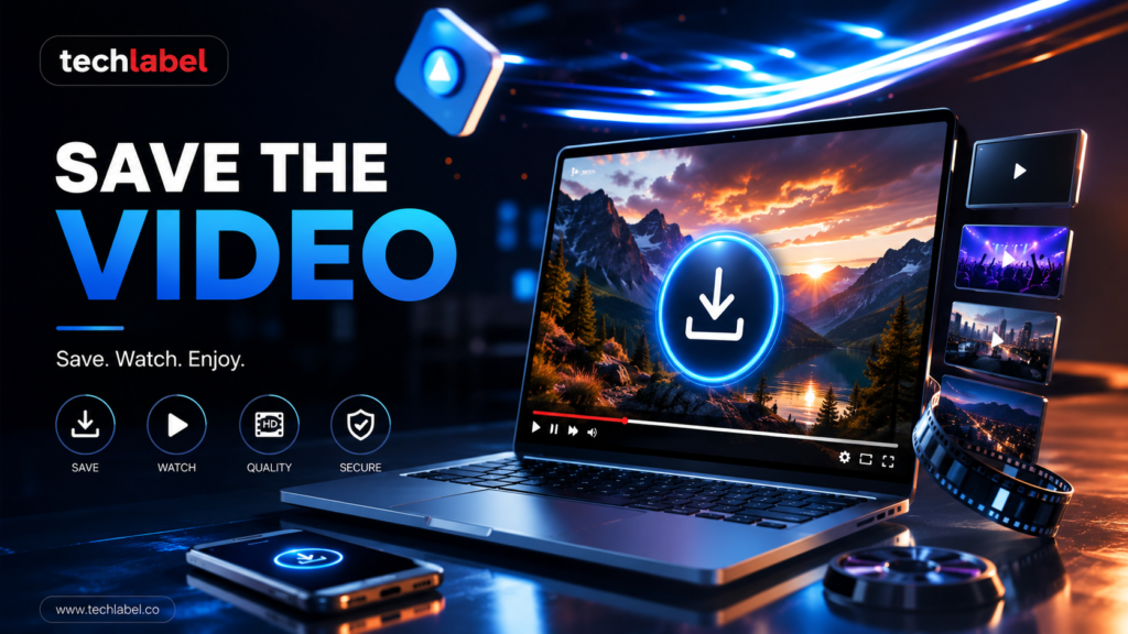 save the video